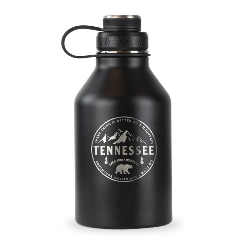 64 OZ BLACK SHADOW ECOVESSEL GROWLER